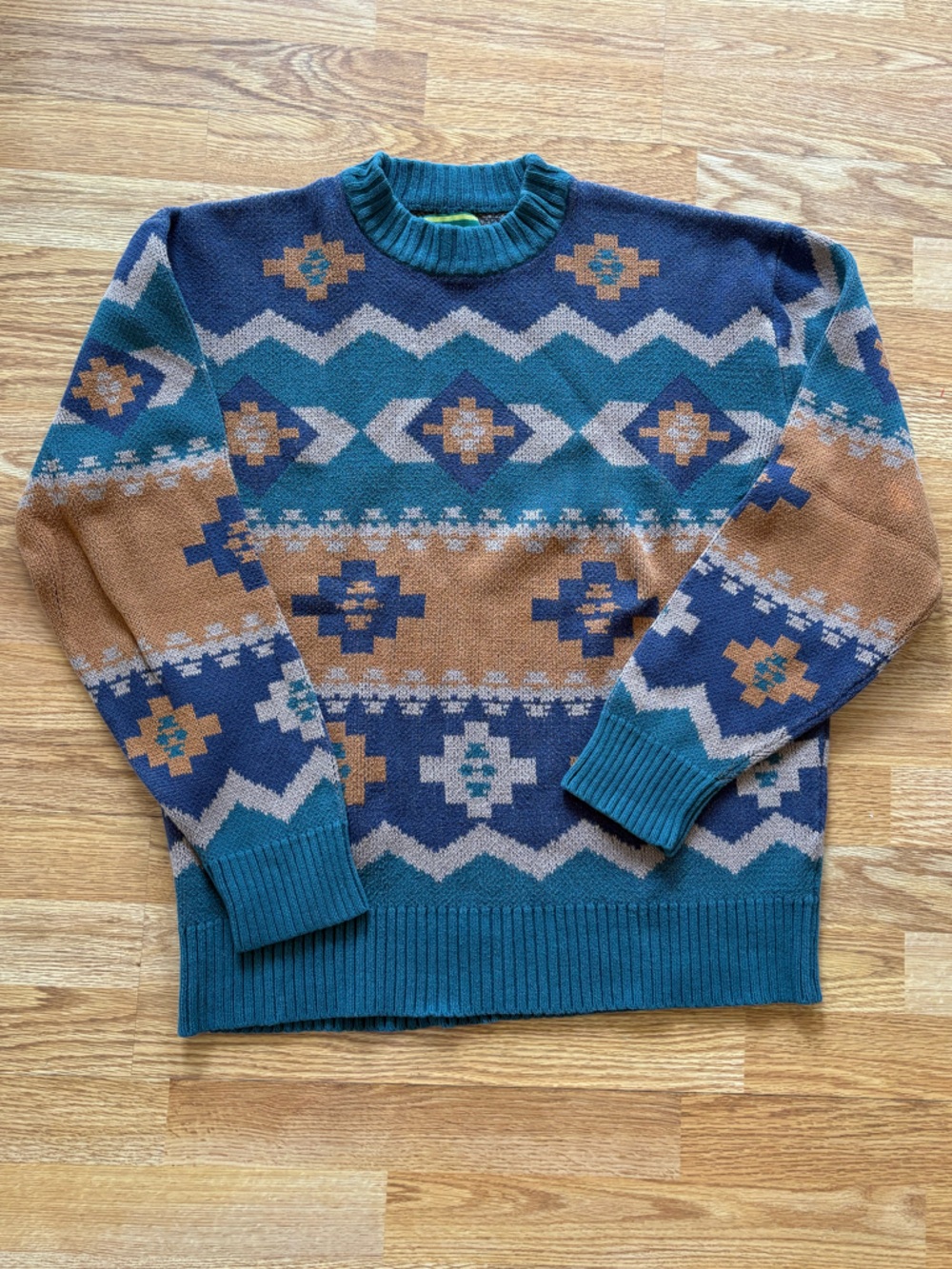 O’Hanlon Mills patterned sweater